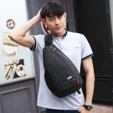 施维茨十字男士胸包斜挎包水滴包韩版运动时尚骑行包女休闲单肩包腰包男包包