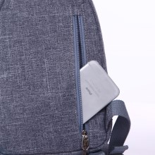 施维茨十字胸包男士休闲单肩包斜挎男包女韩版运动水滴包骑行背包