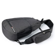 瑞士军刀胸包男单肩包斜挎包女户外运动小包三角包水滴包 