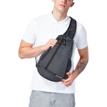 瑞士军刀胸包男单肩包斜挎包女户外运动小包三角包水滴包 