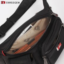 天天特价腰包 防水耐磨运动休闲单肩包 男士手机包包斜挎包胸包潮