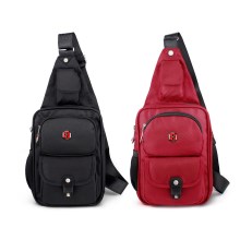 瑞士军刀胸包男士单肩斜挎包韩版迷你小包户外骑行背包 SA-8100