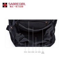 军刀女郎女士双肩包津布女包学院风韩版潮旅行女背包书包一件代发