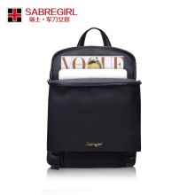 军刀女郞双肩背包学生书包时尚休闲女包多功能电脑包