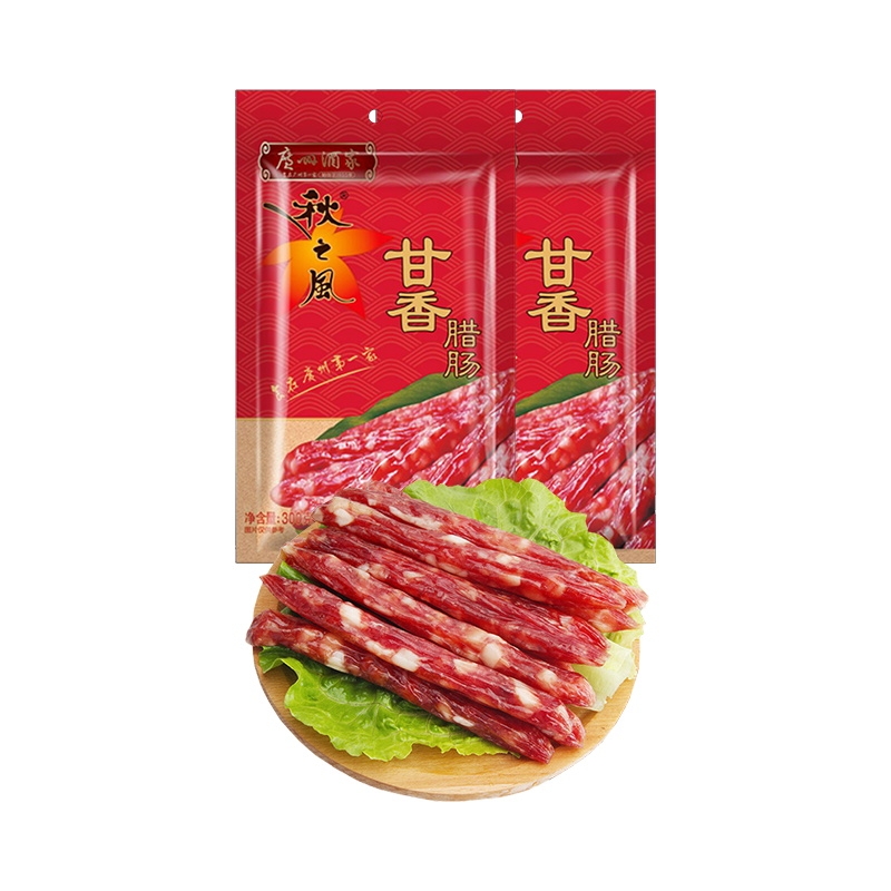广州酒家 甘香腊肠300g*2袋